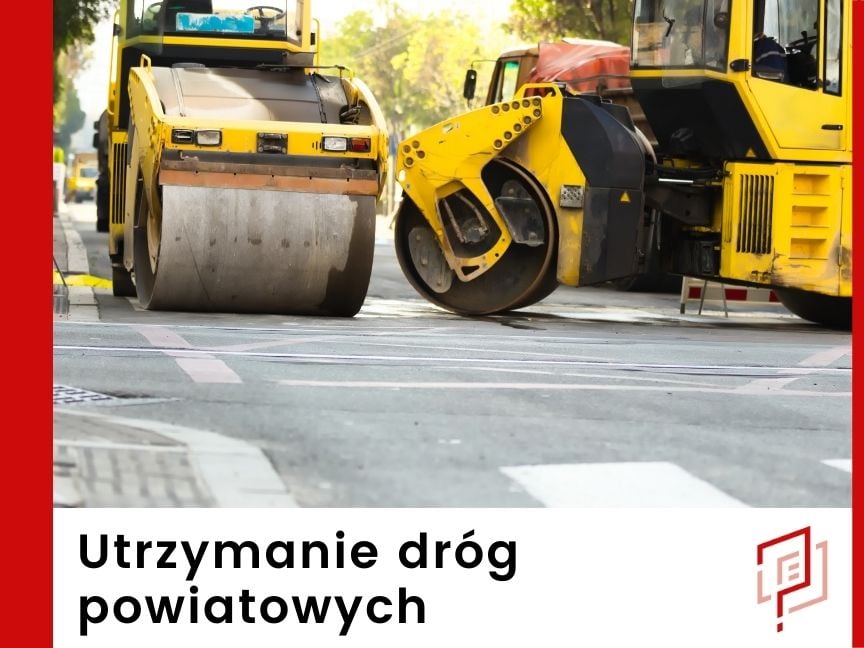 Starostwo Powiatowe Mława - utrzymanie dróg powiatowych