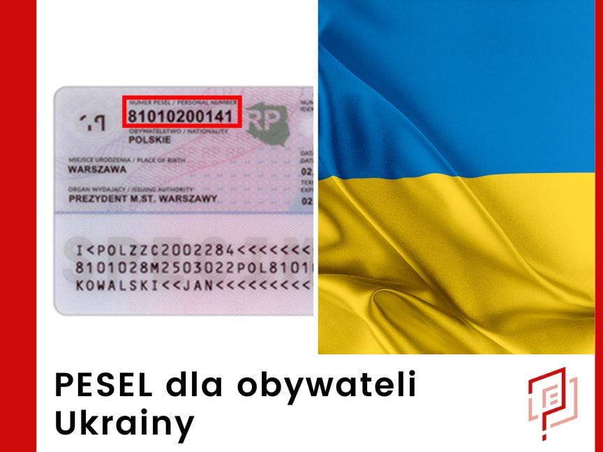 PESEL dla obywateli Ukrainy