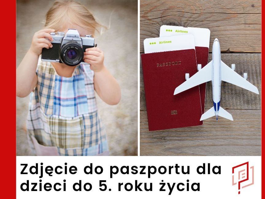 Zdjęcie do paszportu dla dzieci do 5. roku życia