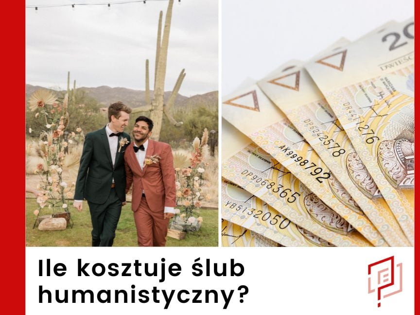 Ile kosztuje ślub humanistyczny - cena ceremonii