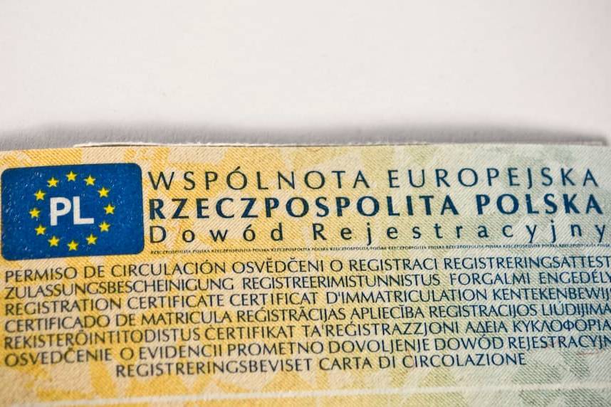 Ewidencja pojazdów i wydawanie dowodów rejestracyjnych - Wydział Komunikacji Dęblin - jakiwniosek.pl