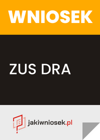 Formularz ZUS DRA - wzór PDF