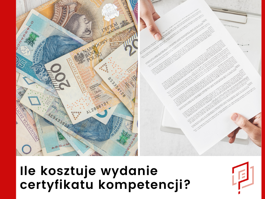 Ile kosztuje wydanie certyfikatu kompetencji?
