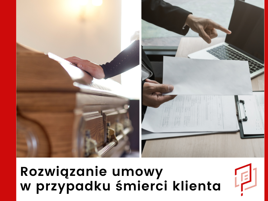 Rozwiązanie umowy w przypadku śmierci abonenta