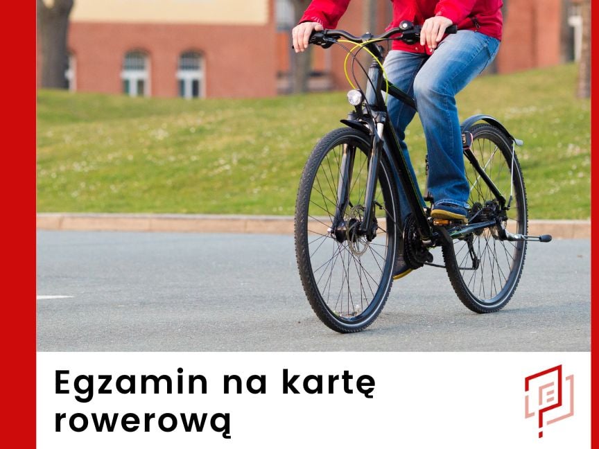 Egzamin na kartę rowerową w Krzanowicach