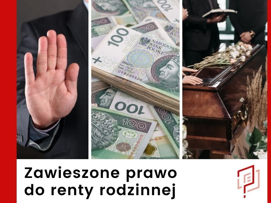 Zawieszone prawo do renty rodzinnej Katowice