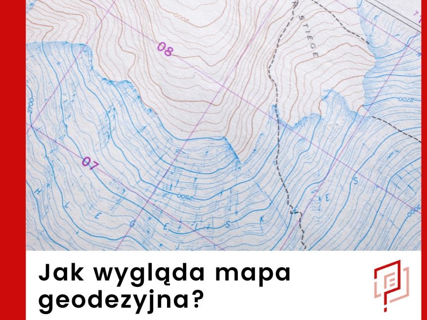 Jak wygląda mapa geodezyjna?