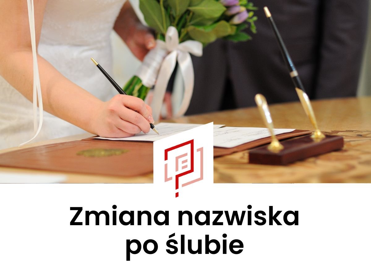 Zmiana nazwiska po ślubie w w miejscowości Boniewo