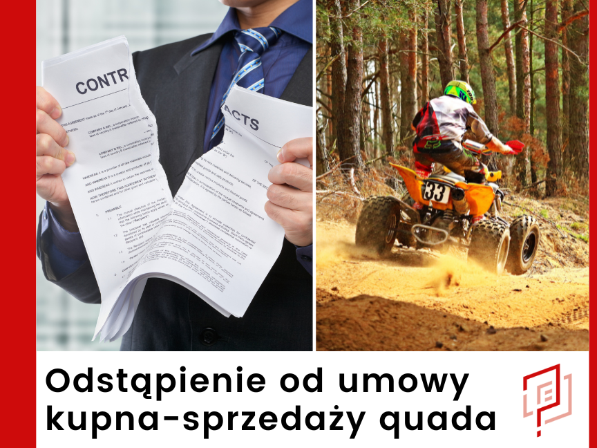 Odstąpienie od umowy kupna-sprzedaży quada