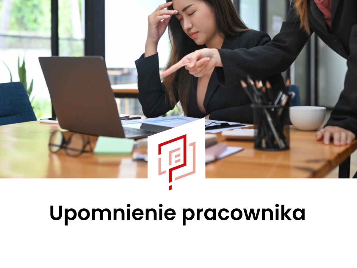 Upomnienie pracownika