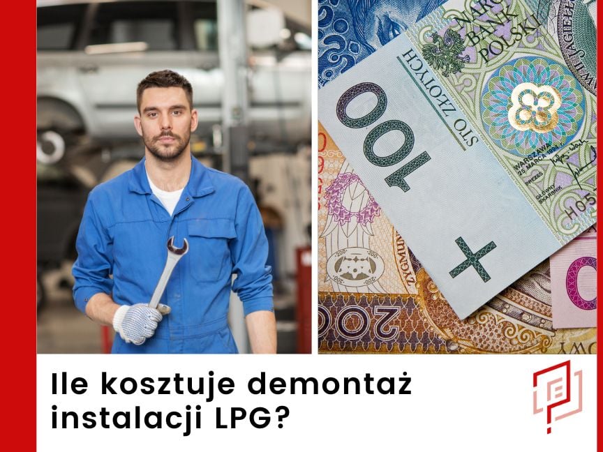 Ile kosztuje demontaż instalacji LPG?