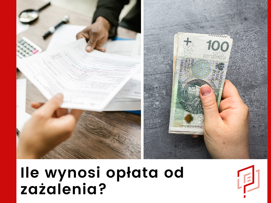 Ile wynosi opłata od zażalenia?