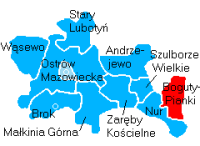 Urząd Gminy w miejscowości Boguty-Pianki