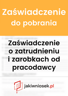 Wzór wniosku o wydanie zaświadczenia o zarobkach z zakładu pracy